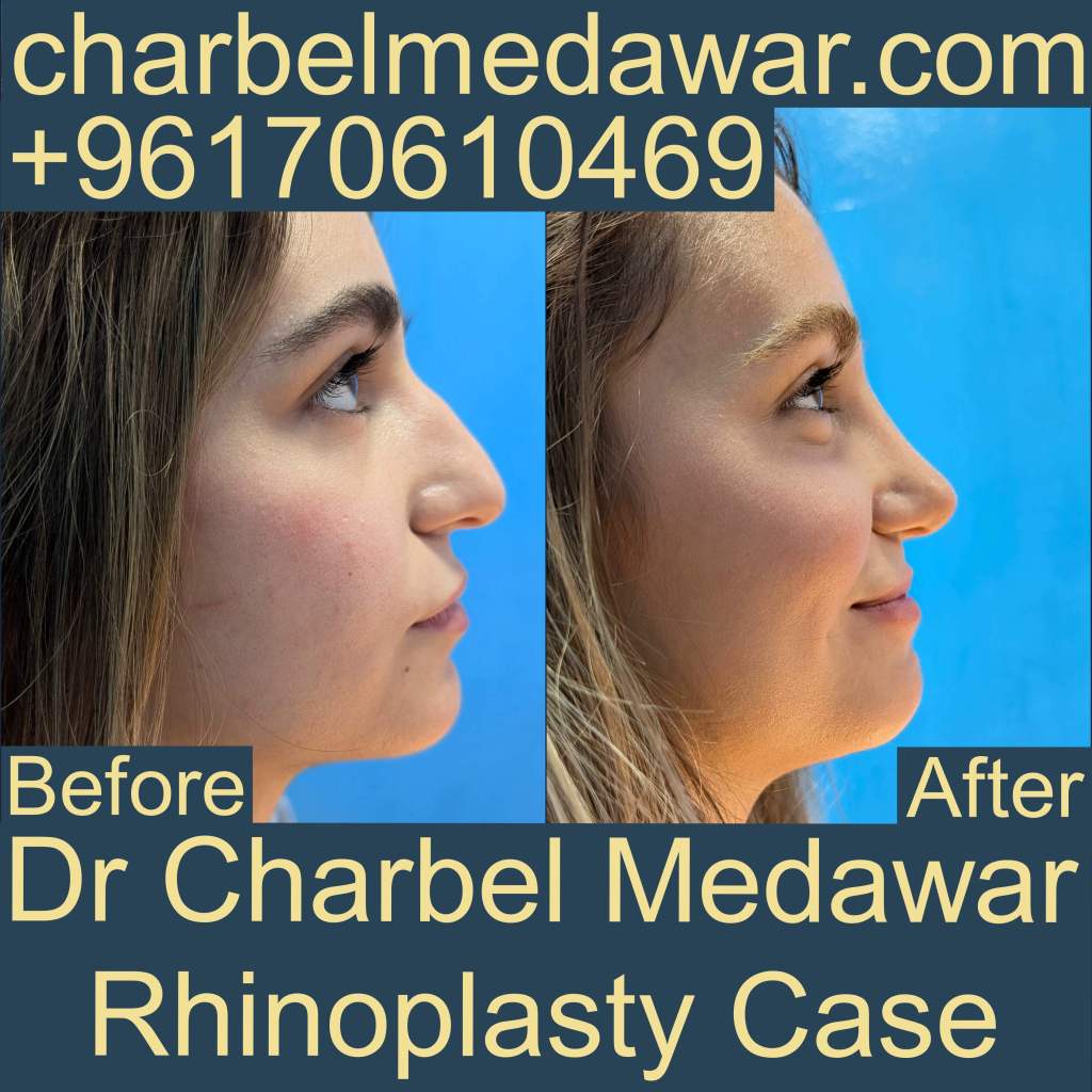 top natural rhinoplasty in lebanon dr charbel medawar